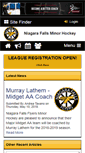 Mobile Screenshot of hockeyniagara.com