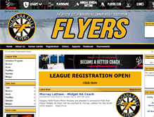Tablet Screenshot of hockeyniagara.com